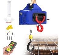 smafoseedding Wireless Control Electric Winch,Portable 3-In-1 Electric Hoist Crane,220v Electric Hoist Crane,Can Be Controlled In A Variety Of Ways Within 160m,Getting Up Speed: 5 M/Min 300kg/11.8m