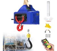 smafoseedding Wireless Control Electric Winch,Portable 3-In-1 Electric Hoist Crane,220v Electric Hoist Crane,Can Be Controlled In A Variety Of Ways Within 160m，Getting Up Speed: 5 M/Min 300kg/11.8m