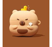 SMAIGE Compatible with AirPods 3rd Generation Case (for AirPods 3 Case), Cute Funny Cartoon Capybara Design Silicone Protective Cases Covers for Kids Teens Girls Boys Women