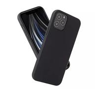 SMAIGE Designed for iPhone 14 Plus Case 6.7 inch 2022, Liquid Silicone Ultra Slim Shockproof Protective Phone Case with [Soft Anti-Scratch Microfiber Lining] for iPhone 14 Plus (Silicone Case-Black)