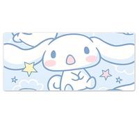 SMAIGE XXL Extended Gaming Mouse Mat/Pad - Large, Wide (Long) Mousepad, Stitched Edges | 27.6"x11.8"x0.08" Dimensions (America Flag)