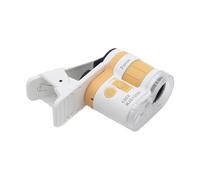 Small 100X Lens Tool with White Double Light General Phone Clip Stong Construction for Accuracy Analysis LED Light Double Source Microscope