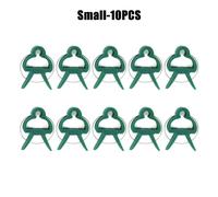 (Small-10PCS) Garden Greenhouse Bracket Reusable Plant Support Clips Garden Tomato Plant Support Clips for Fixed Plants Vine Flower
