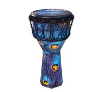 Small 12-inch Adjustable African Drum Professional Adult Performance Percussion Hand Drum African Drum for Beginners (Color : A)