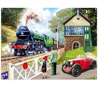 Small (150 x 200mm) Metal Sign - Flying Scotsman by Kevin Walsh