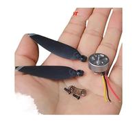 Small 18mm 3-phase 2S Brushless electronic starter 2750KV High Speed for RC Drone FPV Quadcopter CZAOINCU(A blades and motor)