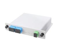Small 1x4 UPC Fiber Optical Splitter Low Insertion Loss Upgrade Communication Internet Easy Installation