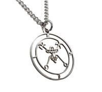 Small (2.5cm wide) Occult Bael Demon Seal Pendant Talisman (Goetia Sigil)