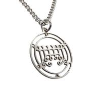 Small (2.5cm wide) Occult GUSION Demon Seal Pendant Talisman (Goetia Sigil)