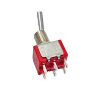Small 2 Position 6 Pin Toggle Switches for Electric Guitar Pickup Quick Tone Change for Live and Guitar Part