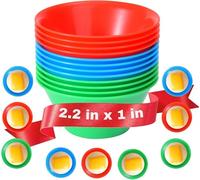 Small 30 Pcs Puto Molder Filipino (2.2" x 1") - Kutsinta Molder for Baking - Puto Mold Cups for Steamer Filipino - Filipino Plastic Molds for Desserts