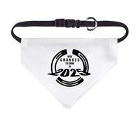 Small '365 Days to Shine in 2025' Dog/Cat/Pet Bandana (PD00061571)