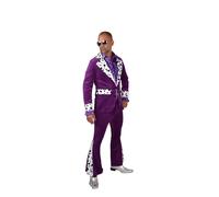 (Small 38/40" Chest ) Deluxe 70's Pimp Suit - Purple velvet