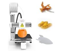 Small 3D Printer for Beginner, Compact 3D Printing Machine, Small Size with ABS Material Support TPU PLA Filaments, for PLA TPU Filament (A)