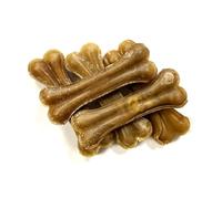 Small 4 inch Pressed Bones x 40 Natural Rawhide Dog Treats