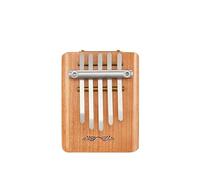Small 5/9 Notes Thumb Piano - Enhanced Acoustic Design, Cherry Wooden Kalimba Finger Piano Keyboard Instrument for Musician Beginners(5Notes F major)