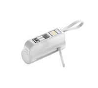 Small 5000mAh With Builts In Stand And USB Cable 10W For On The Go Convenience Builts In Cable