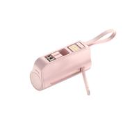 Small 5000mAh With Builts In Stand And USB Cable 10W For On The Go Convenience Builts In Cable