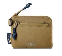 Small 500D Nylon Coin Purses Purse Coin Bag Key Bag EDC Pouch Coin Purse Bag for Men and Women, Coyote Brown, mit MOLLE, Modern