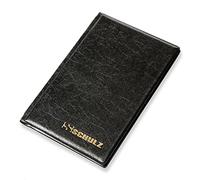 Small 50p Coin Schulz Album 108 Storage Spaces for Coins Fifty Pence Two and One Pound Folder £1 £2 Euro 10p 20p Collector Holder Black 8 Pages mix of Coins Book