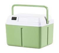 Small, 5L Insulated Capacity & Temperature Display, 27x21x20.5cm, Portable Hard Case Cooler, Mini Travel Ice Chest, Drink Storage Container, for A
