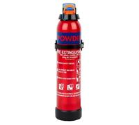 Small 600g BC Dry Powder Aerosol Fire Extinguisher - Multi Purpose Extinguisher Great for Home & Vehicle Use - FireShield (600g Fire Extinguisher)