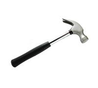 Small 8 oz Claw Hammer Metal Shaft Cable Clip Tacks Lightweight