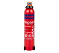 Small 950g BC Dry Powder Aerosol Fire Extinguisher - Multi Purpose Extinguisher Great for Home & Vehicle Use - FireShield (950g Fire Extinguisher)
