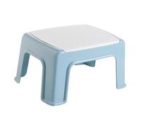Small ABS Plastic Stool for Shower Non-Slip Cactus Design Set of 2 Bathroom & Kitchen Step Stool Ideal for Home Use