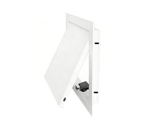 Small Access Panel｜Concealed Plumbing Cables Access Door Click Open Plumbing Hole Cover Plate｜Embedded Metal Crawl Space Door Drywall Inspection Hatch for Cables Wiring(30x36in/76x92cm)