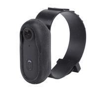 Small Action Camera, Camera with Wireless Loyalty Collar with Back Clamp/Holder for the Bike (Black)