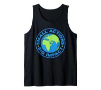 Small Actions Big Impact Climate Change Earth Day Tank Top