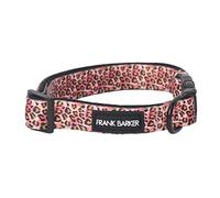 Small Adjustable Leopard Patterned Dog Collar, Splosh Frank Barker 1pcs Dog Collars - Polyester Dog Accessories, Durable & Light Weight, Matching Harness And Dog Lead Available.