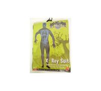 Small Adults X-ray Second Skin Costume - costume second skin fancy dress xray mens halloween suit adult outfit skeleton new