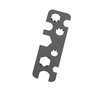 Small Aerator Removal Tool Fast Release Faucet Aerator Wrench General Designs for Multiple Thread Types Bathroom Maintenance Plumbing Tool