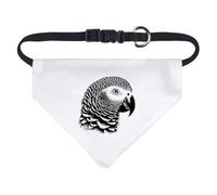 Small 'African Grey Parrot' Dog/Cat/Pet Bandana (PD00064775)