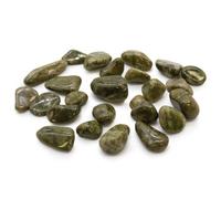 Small African Tumble Stones Epidote Snowflake