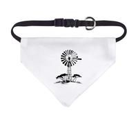 Small 'African Windmill' Dog/Cat/Pet Bandana (PD00060707)
