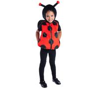 Smiffys Ladybird Child Costume, Kids Fancy Dress, Size 4-6 Years