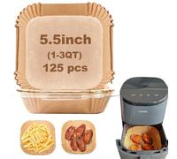 Small Air Fryer Liners for Cosori 2qt Air Fryer, Air Fryer Liners Disposable 2 2.1 2.6 3QT, 5 Inch air fryer liners