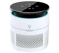 Small Air purifier ECO360 - Anti Bacteria Silent Air Cleaner Ionizer Hepa Filter Desktop Mini Portable Home Air Purifier - White