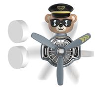 Small Airplane with Shaker Head - Car Decorative Ornaments with Air Outlet Perfume for Car Aromatherapy | Car Air Freshener Essential Odor Eliminator