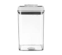 Small Airtight Containers, Airtight Fresh-Keeping, 450, 800, 1500, 2200ml, Cereal Container, Kitchen Food Jars, Clear Stackable Design, For Home Bakers, Families, Pantry Organization