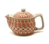 Small Amber Herbal Teapot For Personal Tea & Infusions