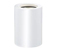 Small and Contemporary White Gloss LED Table/Floor Lamp Uplighter by Happy Homewares