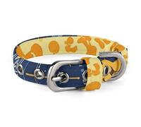 Small and Medium Pet Collars Adjustable Pet Collar Oxford Cloth Moon Phase Sun Zodiac Mystic Astrology Printing Pet Collar Personalized Cat Dog Collar