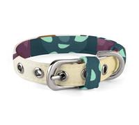 Small and Medium Pet Collars Adjustable Pet Collar Oxford Cloth Owls Birds Printing Pet Collar Personalized Cat Dog Collar