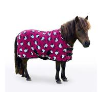 Small and Wee Pony Polar Fleece Rug, Rosy Sheep, 4'3''
