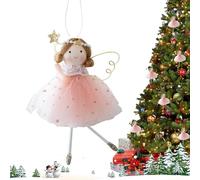 Small Angel Christmas Tree Ornaments | Hangable Angels Decorations Crafts,Cute Pendant Ornaments Winter Decoration for Home Mantel Window Birthday Party Christmas