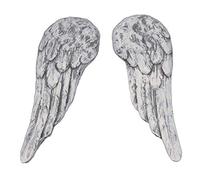 Small Angel wings made of Stone, handmade, frost-proof, Made in Germany